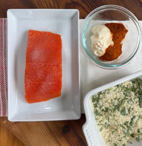 Baked cr Tandoori Topping